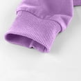 thumbnail image 5 of DJDLJWCJ Boys Cotton Sweatpants Soft Comfy School Uniform Pants with Elastic Waist Solid Color Casual Pants Purple Size 12 Months, 5 of 9