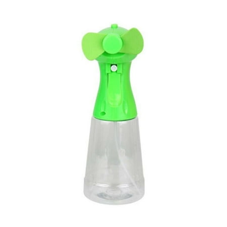 

DRASHOME Portable Water Mist Spray Fan Outdoor Summer Cooling Mist Sprayer Handheld Electric Fan Green