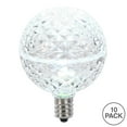 thumbnail image 2 of Vickerman G50 LED Cool White Replacement Bulb, E12/C7 Nickel Base .38W, 10 Bulbs per Pack, 2 of 2