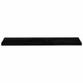 thumbnail image 5 of moobody 2 Piece  Shelves MDF Wall Mounted Shelf Photo Display Stand Storage Rack High Gloss Black for Living Room, Bedroom, Bathroom, Home, Office Decor 47.2 x 9.3 x 1.5 Inches (L x W x H), 5 of 7