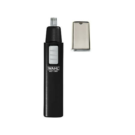 Wahl WET/DRY Nose Trimmer with BONUS FREE OldSpice Body Spray Included