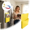 thumbnail image 2 of File Organizer Box for Paper Letters and Small Items Strong Storage Solution for Office Craft Yellow, 2 of 4