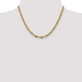 thumbnail image 4 of 14k 4.65mm Tri-color PavÇ Valentino Chain (Weight: 11.29 Grams, Length: 18 Inches), 4 of 4