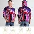 thumbnail image 3 of Unisex Harley Quinn Hoodies 3D Printed Pullover Hooded Sweatshirt with Pocket for Mens Womens, 3 of 7