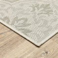 thumbnail image 2 of Oriental Weavers Portofino Indoor/Outdoor Rug - 2805W - 7'10" x 10' - in Ivory/ Gray - Moroccan Style, Water, Stain and Fade Resistant, Hose Clean, Patio, Outdoor Living Area Rug, 2 of 2