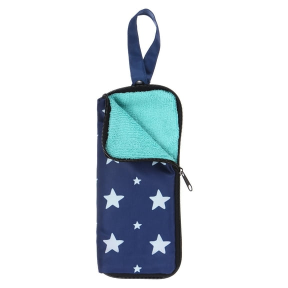 Umbrellas Bags for Wet Travel Umbrellas 3.9"x9.8" Portable Cover Carry Storage Bag Case Sleeve Star