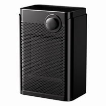 Ankereame Portable Vertical Electric Space Heater 1200W - 3 Speed (Fan/Low/High Heat) with Tip-Over & Overheat Protection for Home Office, Quiet Small Heater for Stu-dents Renters