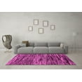 thumbnail image 3 of Ahgly Company Indoor Rectangle Abstract Pink Modern Area Rugs, 3' x 5', 3 of 4
