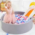 thumbnail image 3 of Piscina de bolas de espuma Wilwolfer para niños pequeños con esponja viscoelástica suave, 3 of 9