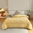 thumbnail image 1 of Clearance! -Soft Washed Microfiber Duvet Insert - Great For Summer Spring Fall Enhanced Warmth For All Seasons - Lightweight Yet Insulating Comforter Core Returns For Sale Deals of Today #22, 1 of 6