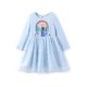 thumbnail image 1 of Vestido para niña pequeña Disney Frozen Elsa Floral Blue 2T, 1 of 8