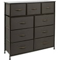 thumbnail image 4 of Sorbus Dresser with 9 Drawers- Brown, 4 of 9
