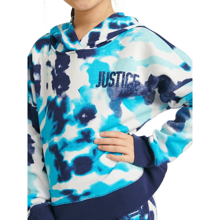 Buy Girls Fleece Hoodie // Paint Splatter Hoodie // Justice™