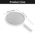 thumbnail image 6 of Silicone Splatter Screen for Frying Pan 11”,Grease Splatter Guard for Cooking to Stop Hot Oil Splatter, Oil Splash Guard, Pan Cover,Non Stick,Heat Resistant, 6 of 8