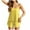 #01Yellow Pajamas for Wwomen Set, variant on yoeyez Silk Pajamas Set Women Two Piece Solid Color Satin Pajama Sets Cami Top and Shorts Soft 2 Piece Lounge Set Cute Nightwear Gray,S