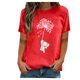 thumbnail image 1 of Pntutb Blusa informal de manga corta con estampado de moda de verano para mujer Pntutb Pntutb-5533, 1 of 4