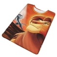 thumbnail image 5 of The Lion King T Shirt 3d Printed Crewneck Graphic Short Sleeve Tees For Mens, 5 of 6