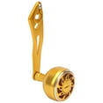thumbnail image 5 of Aluminum Alloy Baitcasting Reel Handle Grip, Rocker Arm Replacement, 8x5mm B Type, Gold, 5 of 8