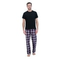 thumbnail image 4 of Hanes Men's Woven Sleep Pants, Size S-2XL, 4 of 6
