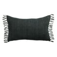 thumbnail image 1 of Jaipur Living Majere Solid Navy Down Pillow (13"X21" Lumbar), 1 of 1