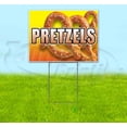 thumbnail image 1 of Pretzels (18" x 24") Yard Sign, Includes Metal Step Stake, 1 of 6