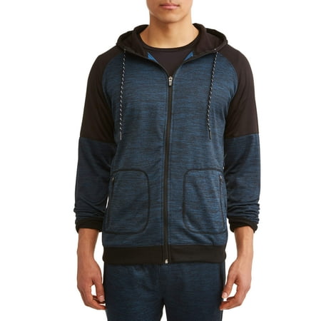 Fleece Plaid Coat - Burnside Men's Hooded Fleece Jacket