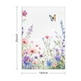 thumbnail image 3 of 6 Pcs Funny Kitchen Towels,Pioneer Flower and Butterfly Microfiber Dish Towels,Kitchen Tea Towels,Kitchen Towel Set (18" X 26"), 3 of 3