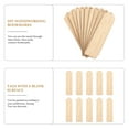 thumbnail image 3 of 30 Sets Wooden Blank Bookmark Unfinished Hangtags Bamboo Decor Lettering Primary School, 3 of 6