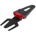thumbnail image 1 of 1x Luces Traseras de de Motocicleta Luz de licencia de Matrícula Guardabarros Trasero para Dirt Bike rojo Zulema Luz de freno trasera de guardabarros, 1 of 8