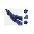 thumbnail image 2 of INSPIRE CHIC Women's Long Gloves 1920S Evening Party Full Finger Mittens Elegant Opera Glove Navy Blue One Size, 2 of 5
