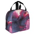 thumbnail image 2 of Pofeuu Astronaut Riding Fiery Horse Print Lunch Bag Lunch Box Insulated Lunch Bag Adult Lunch Box for Men and Women, 2 of 8