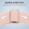 thumbnail image 3 of KOMI Elastic Band Compatible with Samsung Galaxy Watch 7/6/5/4 Band 40mm 44mm, Compatible with Galaxy Watch 5 Pro 45mm/Watch 6/4 Classic 43mm 47mm 42mm 46mm/Active 2 44mm 40mm, 20mm Soft Nylon Band, 3 of 9