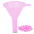 thumbnail image 4 of 100Pcs Mini Separatory Funnel Plastic for Toners and Cosmetics, Transfers Liquids Small Particles and Seeds, Use with Roll On Bottles, Spray Bottles Tubes or Vials, 4 of 8