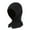 Black, variant on Winter Hooded Pullover Neckerchief for Men Women Thermal Knitted Loop Scarf Ski Necklace Wool Travel Outdoor Accessory, Black