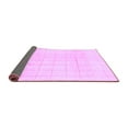 thumbnail image 2 of Ahgly Company Indoor Rectangle Solid Purple Modern Area Rugs, 3' x 5', 2 of 4