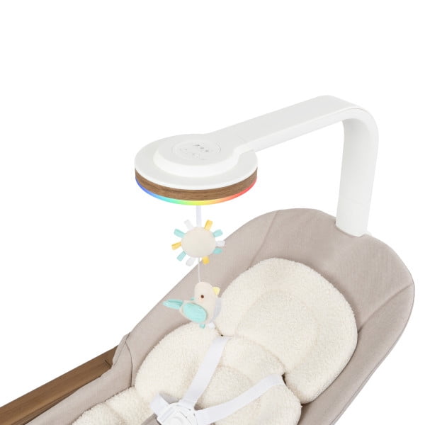 Evenflo Lyra 2-in-1 Infant to Toddler Rocker, Coastal Coffee