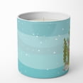 thumbnail image 3 of Carolines Treasures CK4518CDL 3.75 x 3.25 in. Unisex Tamasaba Goldfish Merry Christmas 10 oz Decorative Soy Candle, 3 of 5