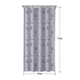 thumbnail image 5 of Purple Cartoon Unicorn Castle Rainbow Moon Heart Shower Curtain 36"x72" ,Bathroom Decorative Shower Curtains Set with 12 Hooks,Modern Waterproof Washable Shower Curtain, 5 of 6