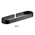 thumbnail image 4 of ZheElen Towel Rack Without Drilling Easy Installation Space-saving Stylish Finish Bathroom Towels Rack black 300mm 1Set, 4 of 6