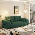 thumbnail image 5 of Lazy Floor Sofa Couch Teddy Foam-Filled Multi-Functional and Foldable Futon Sofa Bed, 5 of 10