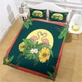 thumbnail image 1 of Flamingo Duvet Cover And Pillowcase - Microfiber - Digital Print D 135*200 Cm, 1 of 5