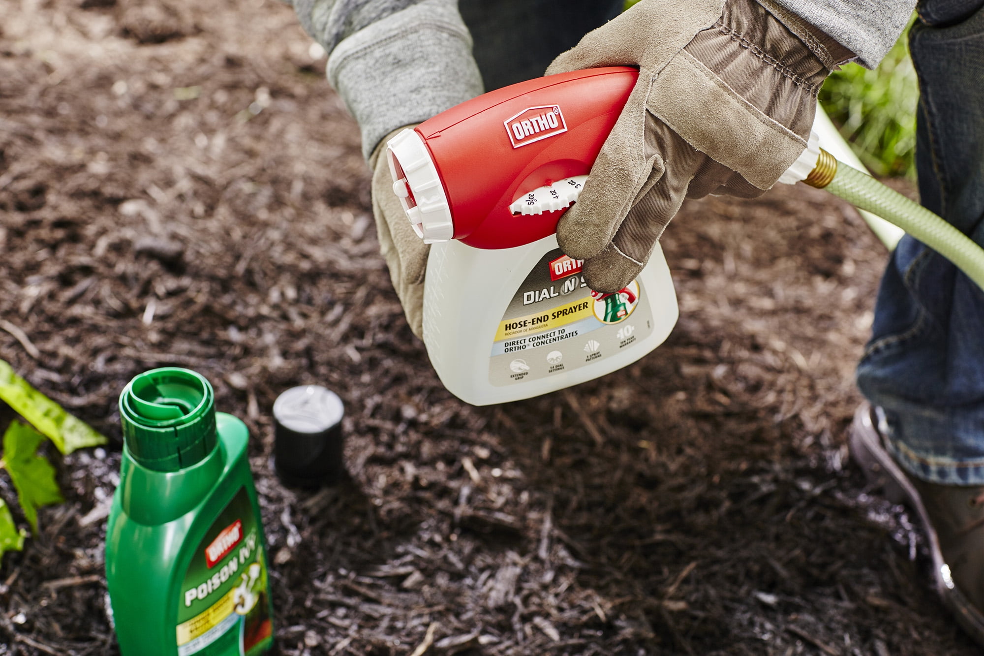 Ortho MAX Poison Ivy & Tough Brush Killer Concentrate, 32 oz.
