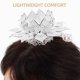 thumbnail image 3 of unbranded Accesorio Para El De Loto Plateado Oriental Para Eventos Y Festivales, 3 of 7