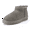 Grey, variant on Women's Hip 2 Genuine Suede Ankle Winter Boots - Pull On Design, Cozy Faux Shearling Lining +Memory Foam