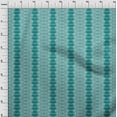 thumbnail image 3 of oneOone Silk Tabby Teal Green Fabric Geometric Ethnic Fabric For Sewing Printed Craft Fabric By The Yard 42 Inch Wide, 3 of 4