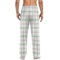 thumbnail image 6 of HBGVBA Mens Pajama Pants Plaid Sleep LoungewearPants Pajama Bottoms with Pockets, Men's Lightweight Pajama Pants Soft Loungewear Sleep Joggers Adjustable Drawstring & Pockets All-Season Sleepwear, 6 of 6