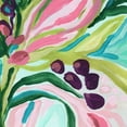 thumbnail image 2 of Vess, June Erica 15x15 Black Ornate Wood Framed with Double Matting Museum Art Print Titled - Tropic Expression IV, 2 of 4