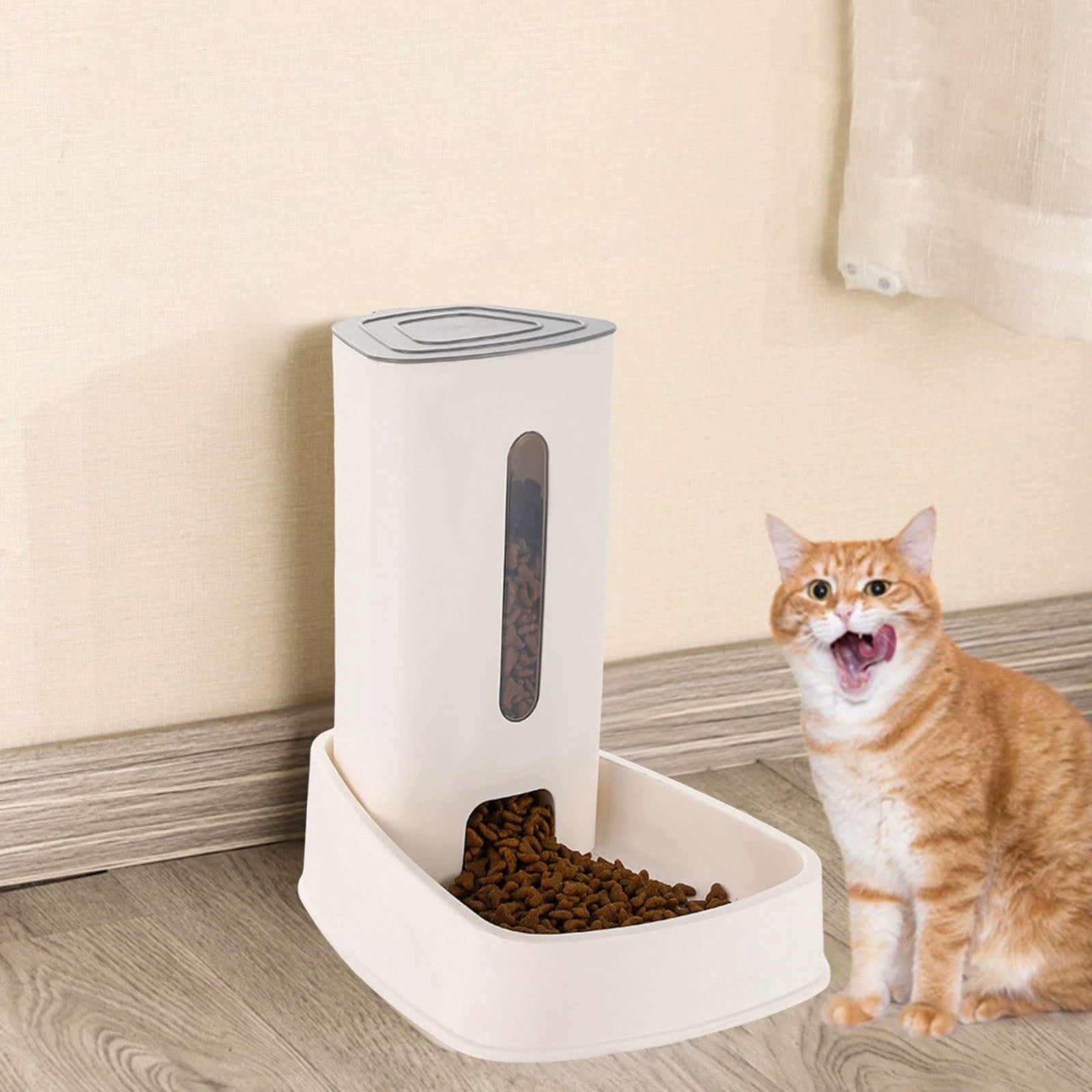 Automatic Pet Feeding System for Indoor Use Automatic Cat Dog Feeder and Water Dispenser Set with Large Capacity for Homes