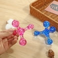 thumbnail image 3 of Novelty Four-Ball Manual Massager, Mini Massage Roller Stick For Waist, Back & Hands, Durable PS (Polystyrene) Material, Portable Handheld Muscle Relief Tool, 3 of 5