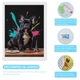 thumbnail image 3 of Diamond Art Kits for Adults, Dog Paint Eiffel Splatter Art 5D Diamond Painting Kits for Adults Beginners, DIY Full Drill Diamond Painting, Gem Art and Crafts 12x16, 3 of 7